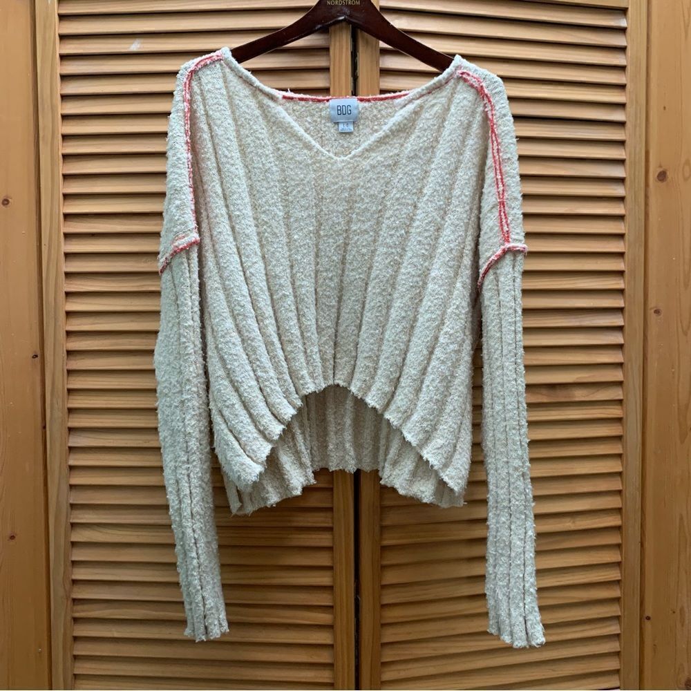 BDG Urban Outfitters Cream Sweater Large